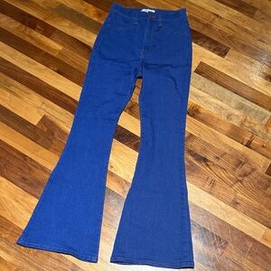 Vibrant MIU Women's Blue Flared Jeans  size 7/27